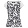 T-shirt femme Karpos Loma Print W Jersey blanc-gris